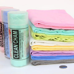 Clean Cham Synthetic Chamois Cloth (Assorted, Pack of 1)